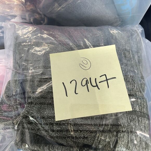 Victorias Secret Pink Cozy High Rise Leggings Green Pull On Side Pockets Size XS - Picture 12 of 12